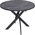 Кухонный стол Kenner R900 (черный/керамика мрамор черный)