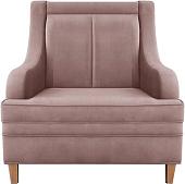 Интерьерное кресло Brioli Луи (велюр, B38 лиловый/светлые ножки)