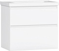 Belux Тумба под умывальник Киото НП 70-02 (1, белый глянцевый)