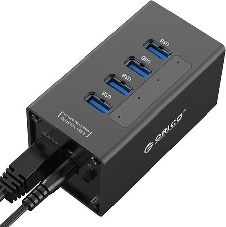 USB-хаб Orico A3H4-BK