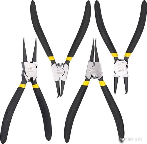Набор пассатижей Deli DL104407 (4 предмета)