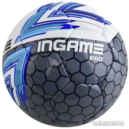 Футбольный мяч Ingame Pro №4 2020 (синий/серый)