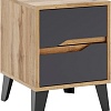 Тумба ЭлиГард Eyva 2S (дуб вотан/графит)