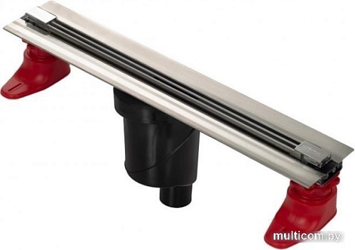 Трап/канал Berges Wasserhaus Super Slim 400 090077 (матовый хром)