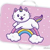 Ледянка Mega Toys Кот-единорог 22311 (розовый)