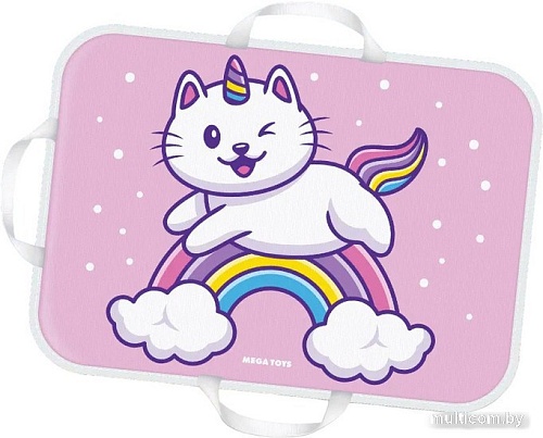 Ледянка Mega Toys Кот-единорог 22311 (розовый)