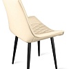 Стул Трия Фэнди К1С (черный муар/кожзам Polo Cream)