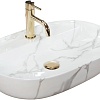 Умывальник Rea Aura 61 Marmo Shiny U8003