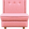 Интерьерное кресло Brioli Диди (рогожка, J11 розовый/светлые ножки)