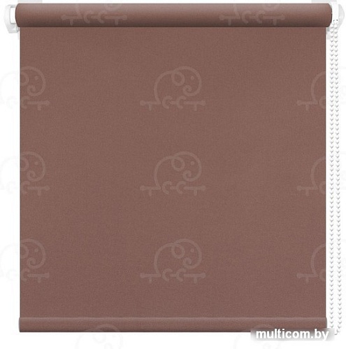 Рулонные шторы АС МАРТ Плейн 72x175 (молочный шоколад)