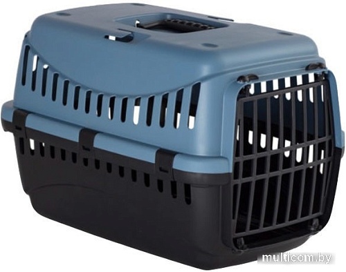 Переноска MP Bergamo Trasportino Gipsy Eco Plastic Door 58 (синий)