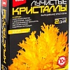 Набор для опытов Lori Лучистые кристаллы. Желтый кристалл Лк-004