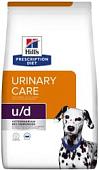 Сухой корм для собак Hill's Prescription Diet Urinary Care u/d Original 606270 4 кг