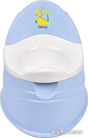 Детский горшок Zebra Toys 17-0014-Г (голубой)