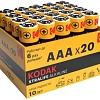 Батарейка Kodak LR03-20 bulk Xtralife Alkaline 20 шт