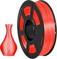Пластик NV Print NV-3D-TPU-TRANS-RED (1.75мм, 500г, прозрачный/красный)