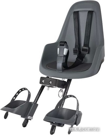 Детское велокресло Bobike GO Mini (macaron grey)