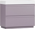 Belux Тумба под умывальник Базель Н 70-02 (209, лавандовый матовый)