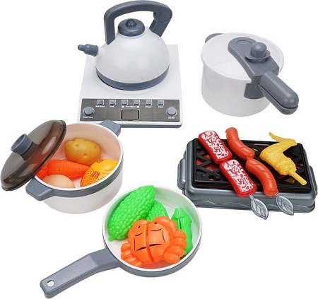 Комплект бытовой техники игрушечный Labalu KT5715 (белый)