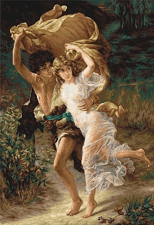 Набор для вышивания Luca-S Гроза B551