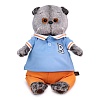 Классическая игрушка BUDI BASA Collection Басик в голубом поло Ks25-210 (25 см)