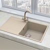 Кухонная мойка Ulgran Quartz Prima 850 (уголь)
