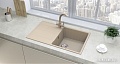 Кухонная мойка Ulgran Quartz Prima 850 (уголь)