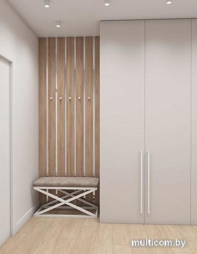 Банкетка Hype Mebel Трингл (черный/фиолетовый)