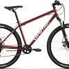 Велосипед Forward Sporting 27.5 2.3 D р.19 2022 (темно-красный/серебристый)