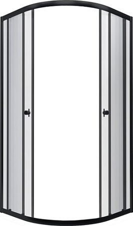 Душевой уголок Triton Альфа-Блэк 90x90 (без поддона)