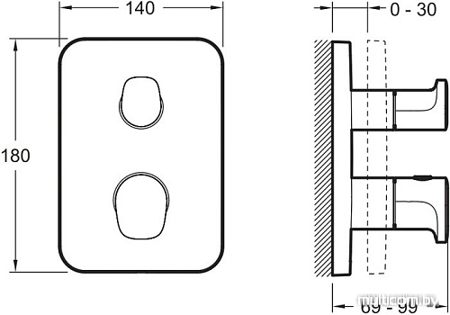 Смеситель Jacob Delafon E75389-CP