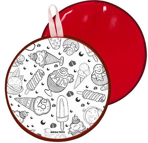 Ледянка Mega Toys Раскраска 23014