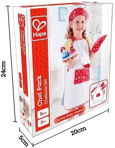 Костюм повара детский Hape Шеф-повар E3162-HP