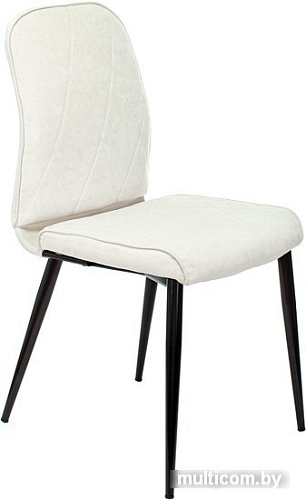 Стул Бюрократ KF-3 (молочный Velvet 20/черный)