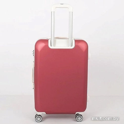 Чемодан-спиннер Grott 263-MD2203/5-24 (бордовый)
