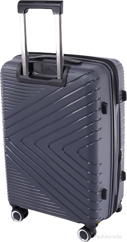 Чемодан-спиннер Pride РР-202 (L, серый)