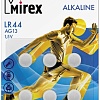 Батарейка Mirex LR44 (AG13) блистер 6 шт. 23702-LR44-E6
