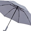 Складной зонт Ninetygo Folding Reverse со светодиодной подсветкой (серый)