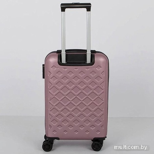 Чемодан-спиннер Mr.Bag 338-9102/5-20PNK (розовый)