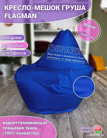 Кресло-мешок Flagman Груша Мини L Г0.1-179 (красный/голубой)