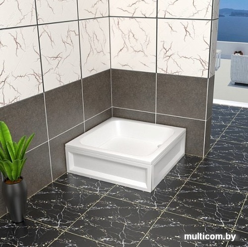 Душевой поддон RGW B/CL-S-A 90x90