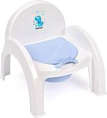 Детский горшок Zebra Toys 17-0015-Г (голубой)