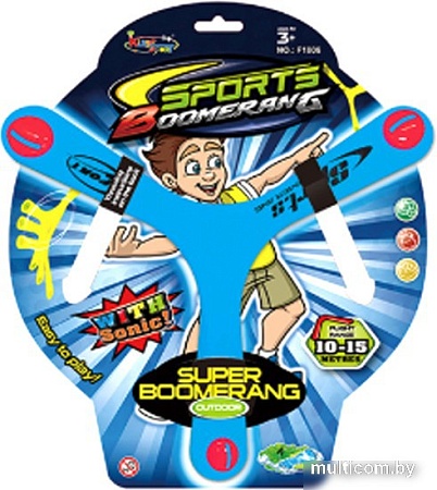 Бумеранг Maya Toys F1806 (голубой)