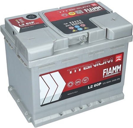 Автомобильный аккумулятор FIAMM Titanium Pro 540A (60 А&middot;ч)