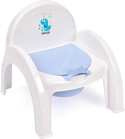 Детский горшок Zebra Toys 17-0015-Г (голубой)