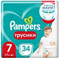 Трусики-подгузники Pampers Pants 7 (34 шт)