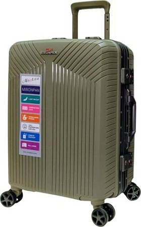 Чемодан-спиннер Mironpan 11276 (S, серый)