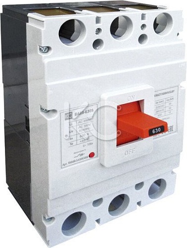 Выключатель автоматический КС ВА 88-630S 500А 3P 50кА SVA88-3-63050050