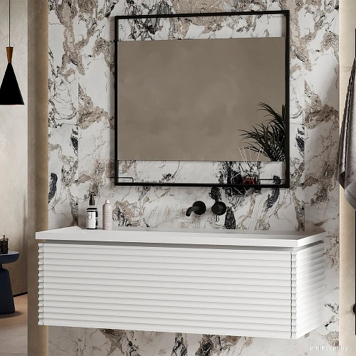 Belux Тумба под умывальник Челси НП 100-01 (18, белый матовый)