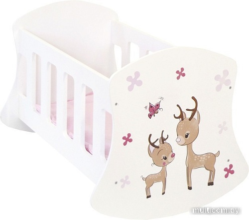 Кроватка для кукол Paremo Мимими Крошка Зуи мини PFD120-107M